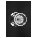 Crystal Candlestick Holders & Star-Shaped Candle Holder - Set of 4