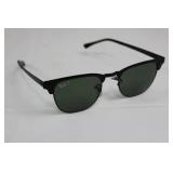 Ray-Ban RB3716 Sunglasses - Black Frame, Green Polarized Lenses, Made in Italy