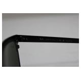 Ray-Ban RB3716 Sunglasses - Black Frame, Green Polarized Lenses, Made in Italy