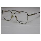 Michael Kors Gold-Tone Metal Eyeglasses - Rectangular Frames