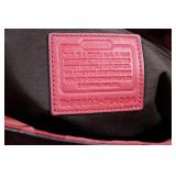 Coach Patchwork Signature Tote - Red Leather & Fabric Handbag