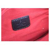 Louis Vuitton Damier Ebene Crossbody Bag with Strap & Monogram Pouch