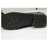 Guess Black Leather Knee-High Boots & Maurices Brown Suede Buckle Boots (6 pairs in total, all size 7)