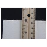 Magnolia Home Book Ends (Lot of 2) White Wood 10"