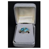 Costume Jewelry Assortment - Layered Necklaces, Floral Brooches, Turquoise Ring