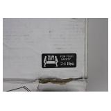 easy2GO Glass Computer Cart with Tempered Glass Desk Top