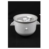 KitchenAid Tilt-Head Beater KFE5T & Ice Cream Maker Attachment & 4-Piece Steak Knife Set (Bundle)