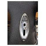 White Rotary Sewing Machine - Vintage Portable with Case & Foot Pedal