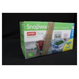 Snapware Glass Food Keeper Set 17-Pc (Missing one set of bowl and lid)