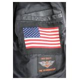 Harley-Davidson Leather Jacket - Genuine Cowhide, Studded - Size M