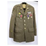 WWII U.S. Army Air Forces Field Jacket with Medals, Ribbons & Sleeve Patches