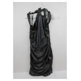 BeBe Striped Pants - Black & White Vertical Stripes, Size M