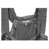 BeBe Striped Pants - Black & White Vertical Stripes, Size M