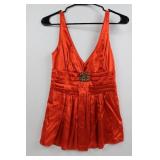 BeBe Striped Pants - Black & White Vertical Stripes, Size M