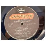 Bon Jovi Slippery When Wet - Mercury 1986 Vinyl LP