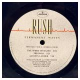 Rush Permanent Waves - Mercury Vinyl LP SRM 1-4001