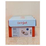 NEW CAT & JACK KIDS SANDALS SIZE 7 WHITE