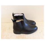 NEW CAT & JACK KIDS TANNER BOOTS SIZE 10 BLACK