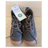 NEW CAT & JACK KIDS BOOTS SIZE 8 CHARCOAL GRAY/FOX