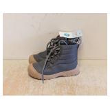NEW CAT & JACK KIDS BOOTS SIZE 8 CHARCOAL GRAY/FOX