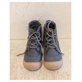 NEW CAT & JACK KIDS BOOTS SIZE 8 CHARCOAL GRAY/FOX