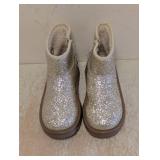NEW CAT & JACK KIDS SHOES SIZE 4 GOLD