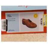 CAT & JACK KIDS DRESS SHOES SIZE 1 BROWN
