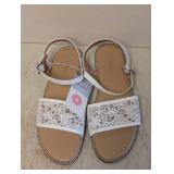 NEW CAT & JACK KIDS SANDALS SIZE 4 WHITE