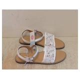 NEW CAT & JACK KIDS SANDALS SIZE 4 WHITE
