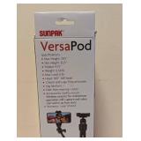 NEW SUNPAK VERSAPOD EXTENDABLE TABLETOP AND HANDHELD TRIPOD WITH BLUETOOTH REMOTE