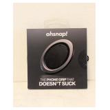 OHSNAP THE PHONE GRIP THAT DOESN’T SUCK BORING BLACK