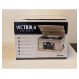 NEW VICTROLA QUINCY 6-IN-1 MUSIC CENTER