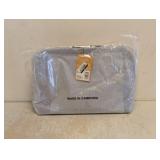 NEW SONIA KASHUK MAKEUP BAG BLUE