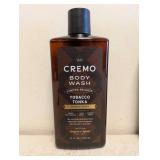 (2) NEW CREMO TOBACCO TONKA BODY WASH