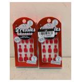 (2) NEW PRESSIES NAILS