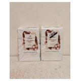 (2) NEW DOVE HOT COCOA SWIRL BAR SOAP 4PK