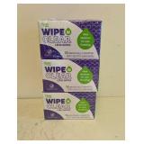 (3) WIPE N’ CLEAR LENS WIPES 75 CT