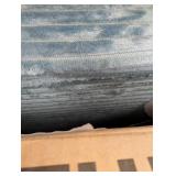 NEW TWIN SIZED UPHOLSTERED BEN IN LIGHT BLUE VELVET