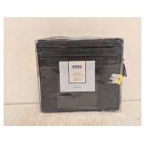 NEW NESTL QUEEN SIZE 4PC BED SHEET SET GRAY