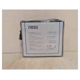 NEW NESTL QUEEN SIZE 4PC BED SHEET SET GRAY