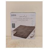 NEW PURE ENRICHMENT ULTRA WIDE MICROPLUSH HEATING PAD