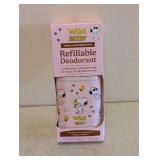 NEW WILD SNOOPY VANILLA BUTTERSCOTCH REFILLABLE DEODORANT