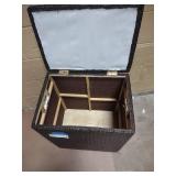 wicker clothes hamper