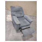 grey recliner