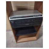 stereo stand, DVD player, cd player