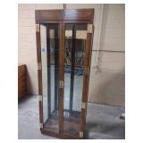 tall glass 4 shelf display case