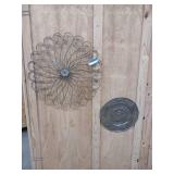 metal wall decorations.