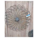 metal wall decorations.