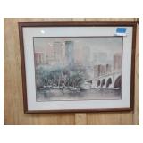 Minneapolis stone arch bridge.