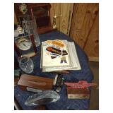 box of trophies Minnesota trap shooting